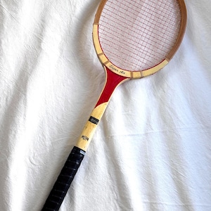 Vintage Tennis & Racquetball Racquet Collection – Wilson, Jack Kramer, Spalding, Dunlop, Prince Tennis Rackets – Retro Sports Decor Sears Super Ace