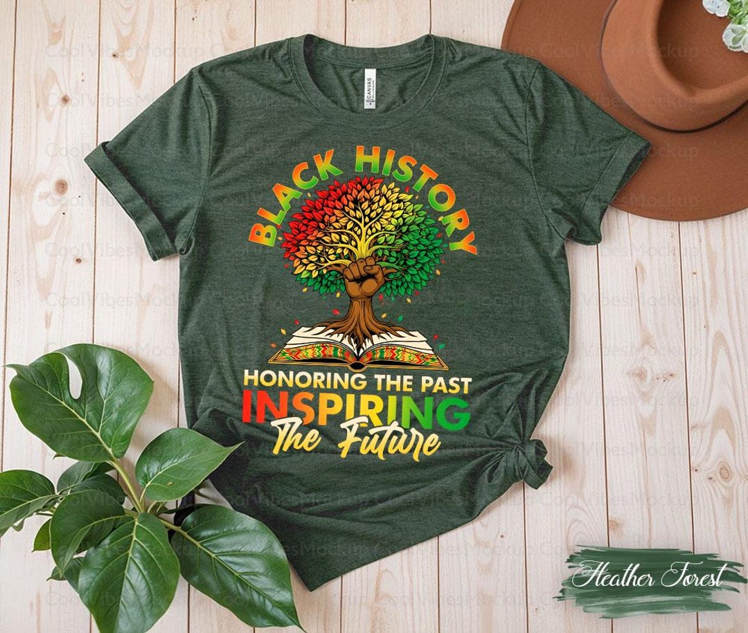 Honoring Past Inspiring Future Men Women Black History Month Shirt - Etsy