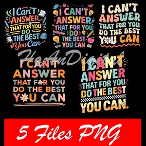 5+ bestanden die ik niet voor je kan beantwoorden STAAR Testing Teacher Test Day png, digitale download