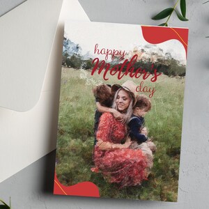 Gepersonaliseerde foto nieuwe moeder, eerste Moederdag nieuwe mama cadeau cadeau voor vrouw, nieuwe moeder cadeau van man, mama cadeaus van kinderen, oma cadeau