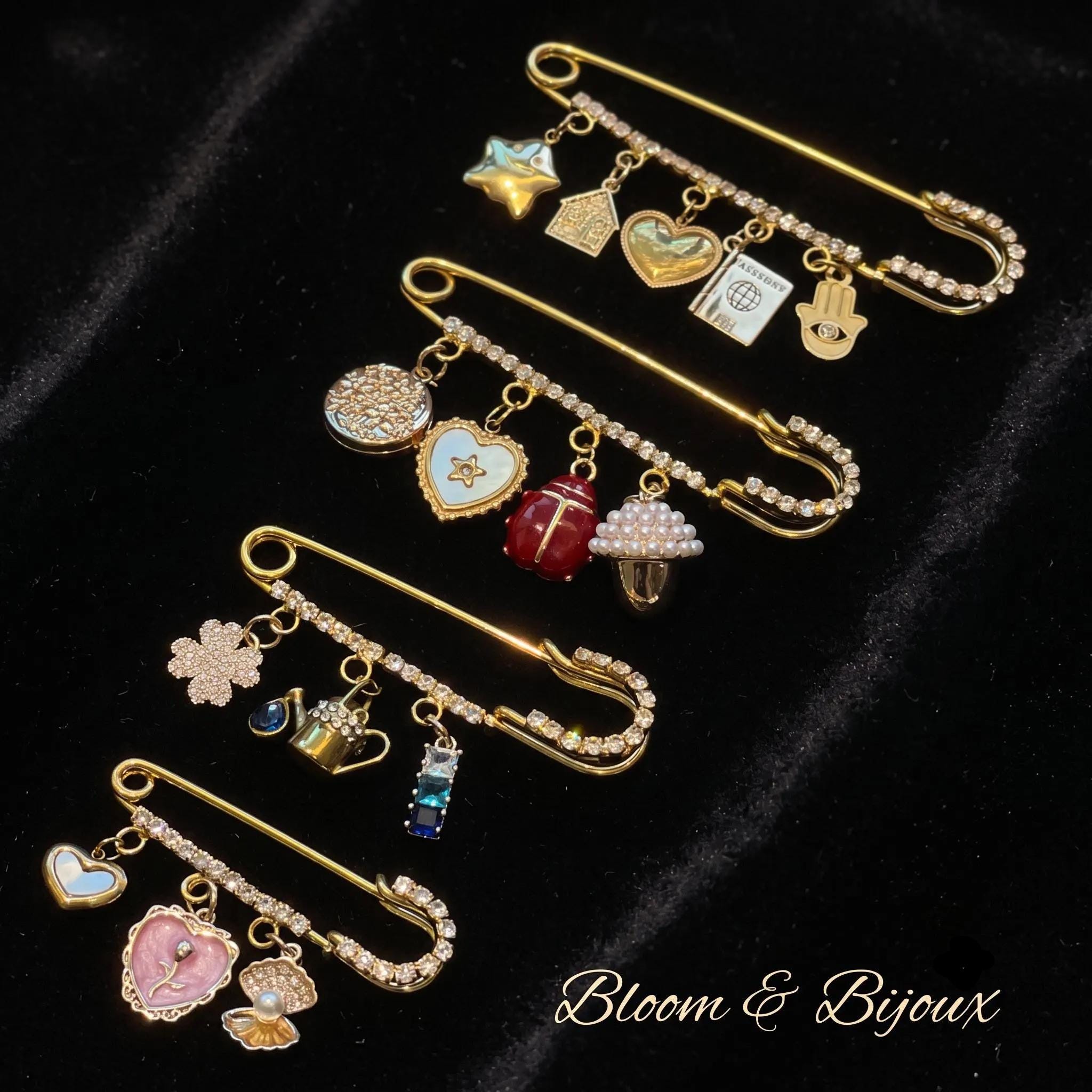Chanel Button Brooch - Etsy