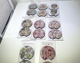 cute car coasters