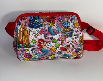 Red Hair Mermaid Bag: Magical Small Purse
