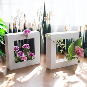Japans Ikebana- en plastic gereedschap voor planten, frame bloempot, wanddecoratie, bureaubladaccessoire