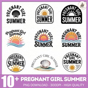 Mais de 10 imagens de PNG de verão para meninas grávidas, Mãe Sol PNG, Presente de chá de bebê PNG, Mãe grávida PNG, Dia das Mães PNG, Futura mamãe PNG