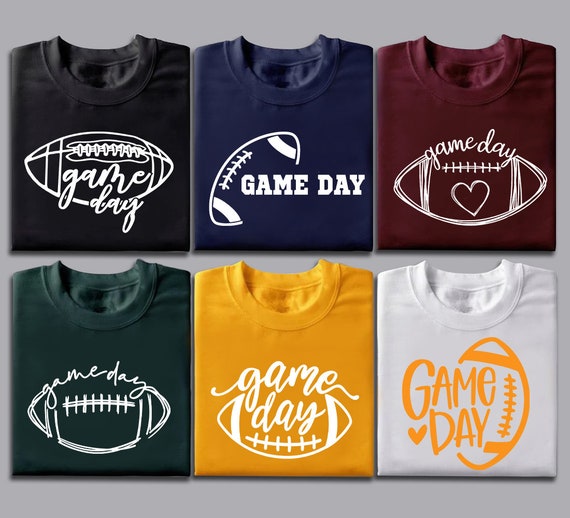 Game Day Football Shirt Football Shirt Women Football Shirt Etsy UK