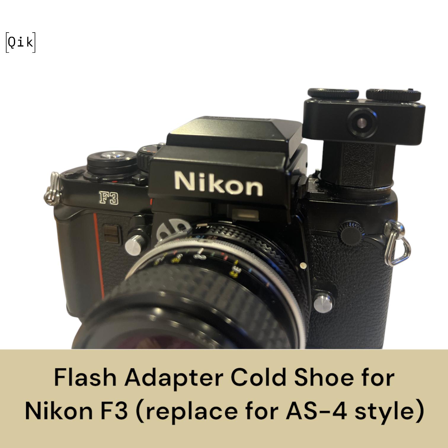 NIKON F3用　AS-4 AS-4 Flash Unit Coupler (ISO Foot to F3) : Amazon.ca