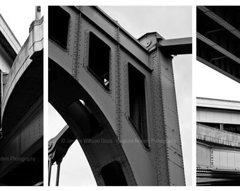 City of Bridges - 5-Part Bridge Series 16x20" - INCLUDES FREE SHIPPING