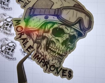 The Beatings! Veteran Sticker, Army, Marines, Air Force, Navy, Special Forces, National Guard