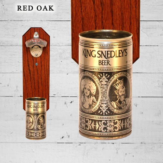 King Snedley S Wall Mounted Bottle Opener With Vintage