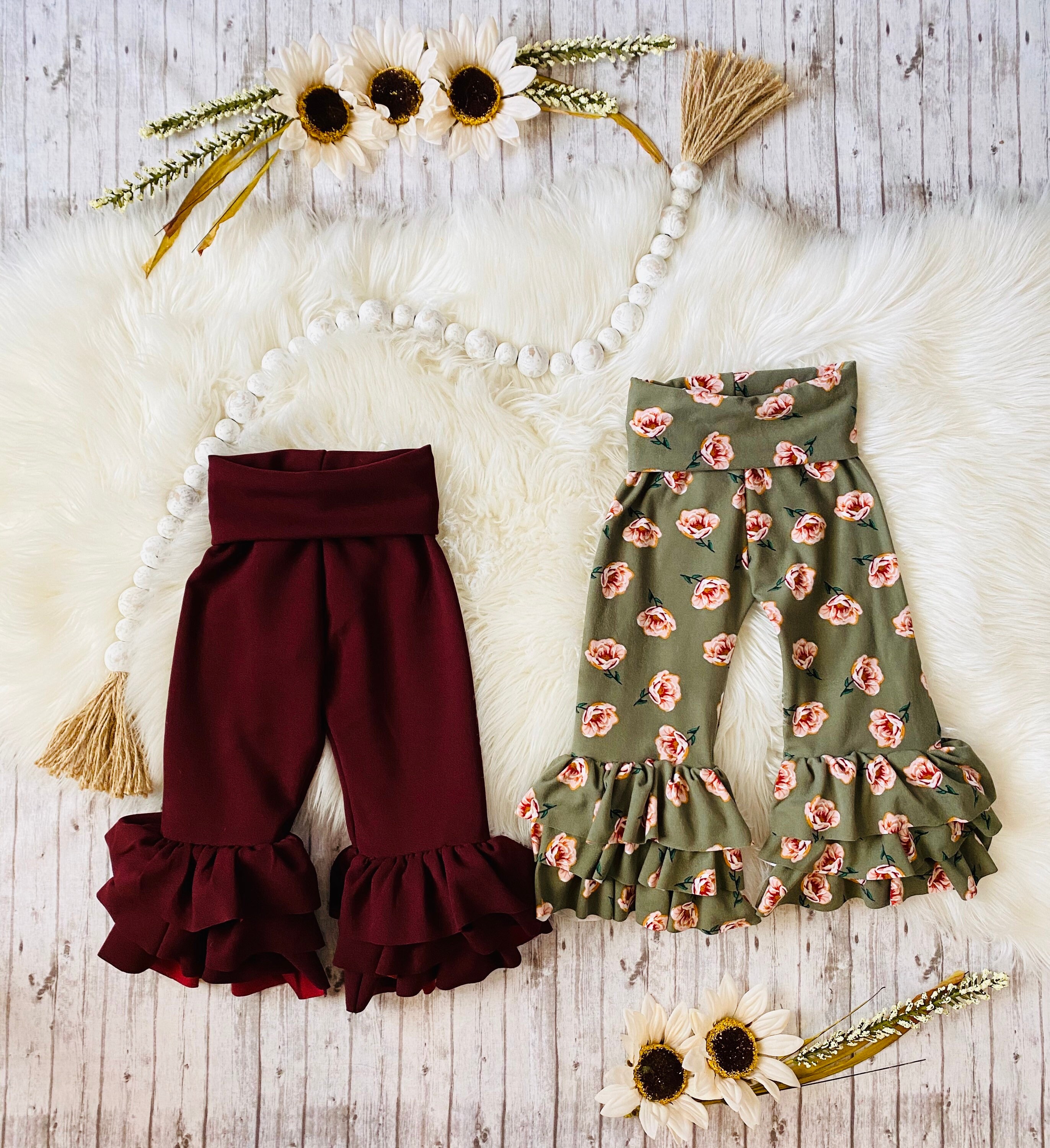 misha＆puff ruffle Pants　3y misha＆puff ruffle Pants 3y SALE Misha & Puff Kids Sunflower