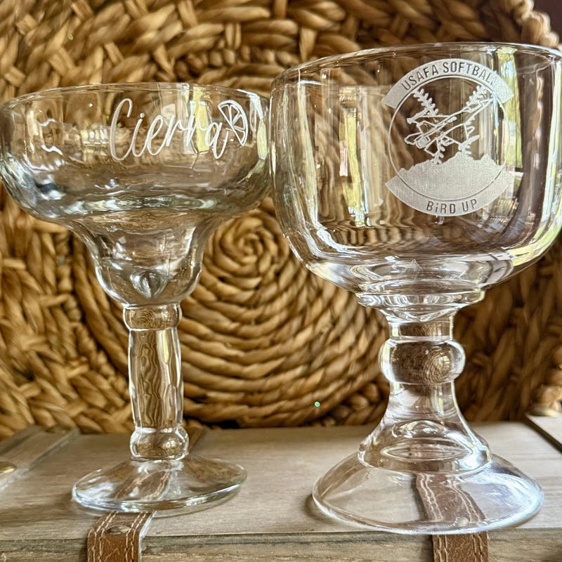 Personalized Glassware - Etsy