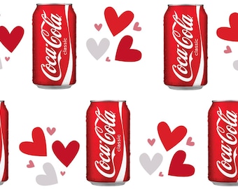 soda pop red 2 UV dtf ( this is a physical product) includes 2 decals of the design listed )