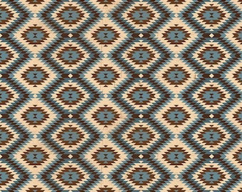 John Wayne American West Southwest in Denim by Riley Blake Designs - your choice of cut