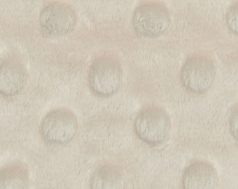 Cuddle Dimple in Beige by Shannon Fabrics - your choice of cut