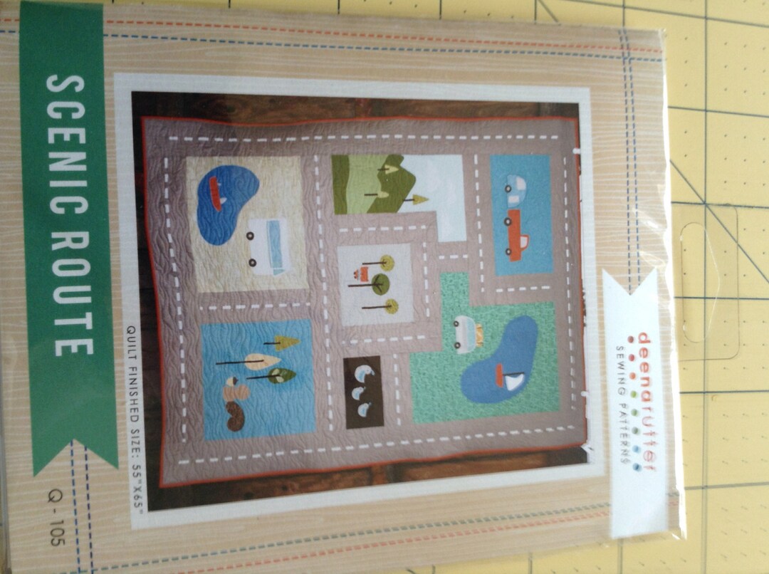 Dena Rutter Scenic Route Quilt Pattern Etsy