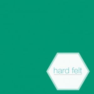 Emerald Green - hard Felt Sheets by Camelot Fabrics  - 170gsp and 12 x12