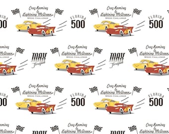 Licensed Cars - Cars 3 fabric by Camelot Designs - You chose the cut