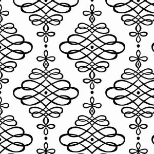 Scroll in White by Camelot Fabrics  - you choose the cut
