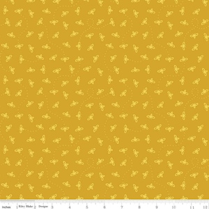 Bees in Honey aus der Harmony Line von Riley Blake Designs - Du bestimmst den Schnitt