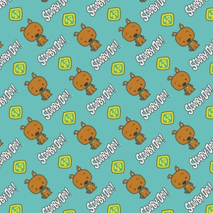 Sous licence Scooby Doo - Médaillons pour chien bleu sarcelle de la gamme Scooby-Doo Chibi par Camelot Designs - Vous choisissez la coupe