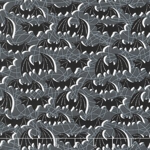 Michael Miller Night Flight in grijs en zwart: aan jou de keuze