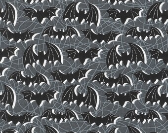 Michael Miller Night Flight in Gry and Black  - you pick the cut