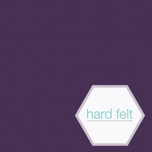 Grape - 170gsp hard felt sheets 12 x12