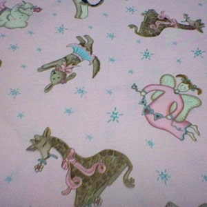 David Textiles Fanciful of friends pink bundle 1/2 yd. ea.