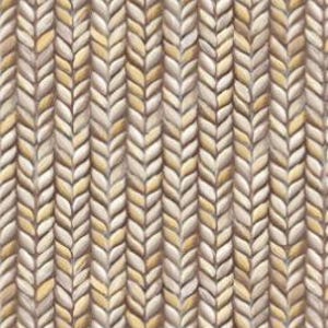 May include: A woven basket with a herringbone pattern in shades of beige and brown.