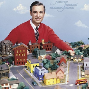 Licensed Mister Rogers - Mister Rogers Panel  by Riley Blake Fabrics