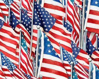 Amerikaanse vlag maakt deel uit van de Patriotic Prints Line van Springs Creative - jij kiest de vorm