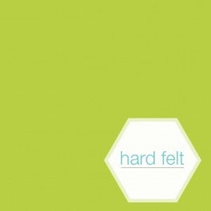 Chartreuse - 170gsp hard felt sheets 12 x12