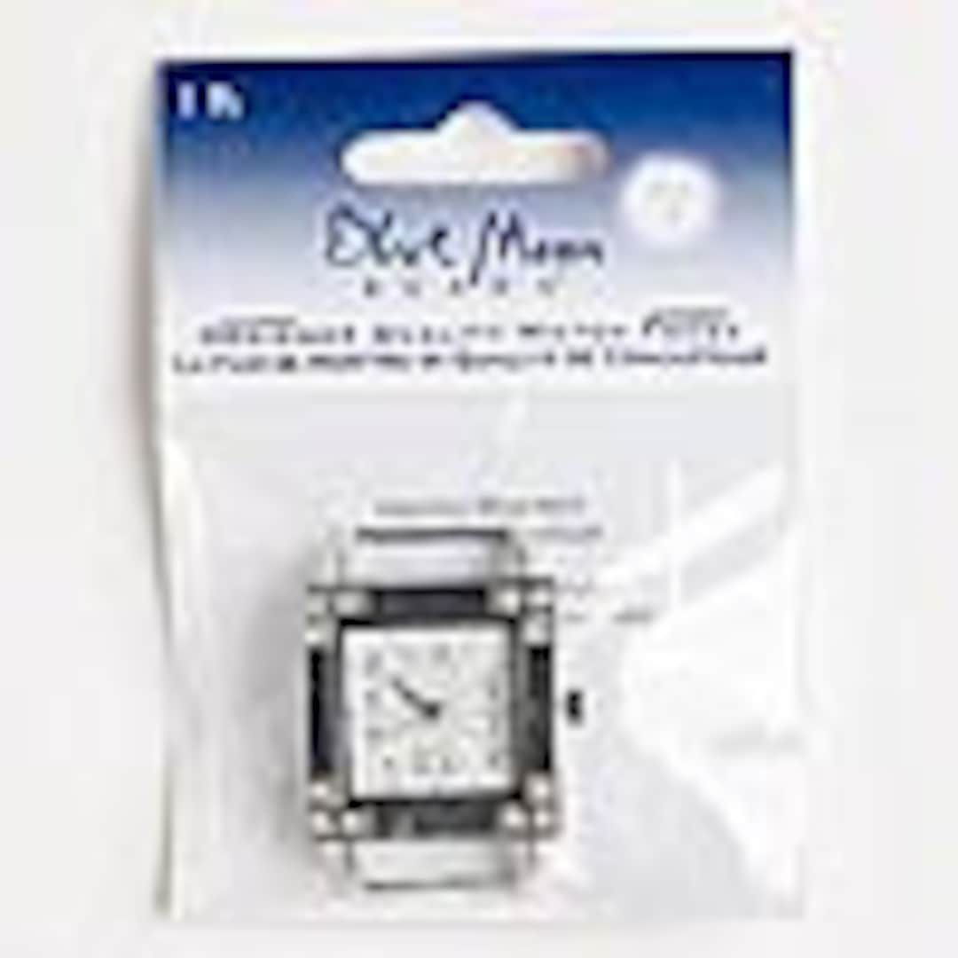 Watch Face, Glass / Rhinestone / Stainless Steel / Nickelfinished