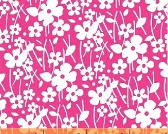 Martini Flowers in Pink by Anthology Fabrics - You choose the cut
