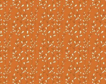 Autumn Vines in Orange part of the Adel Line by Riley Blake Designs - you chose the cut