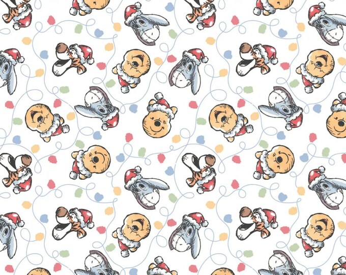 Licensed Winnie the Pooh Festive Lights in White From the Character