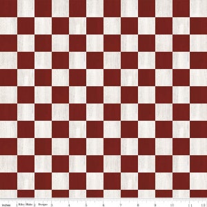 Peut inclure: Tissu à carreaux rouge et blanc avec un aspect vieilli et vintage. Le tissu est parfait pour le quilting, l'artisanat et les projets de décoration intérieure.