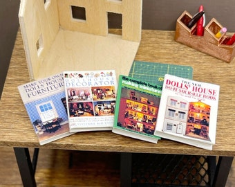 1/12th Scale Dollhouse Making Books