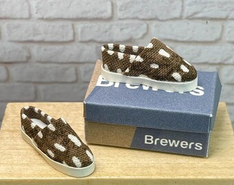 Zapatillas de lona en miniatura - Estampado animal abstracto