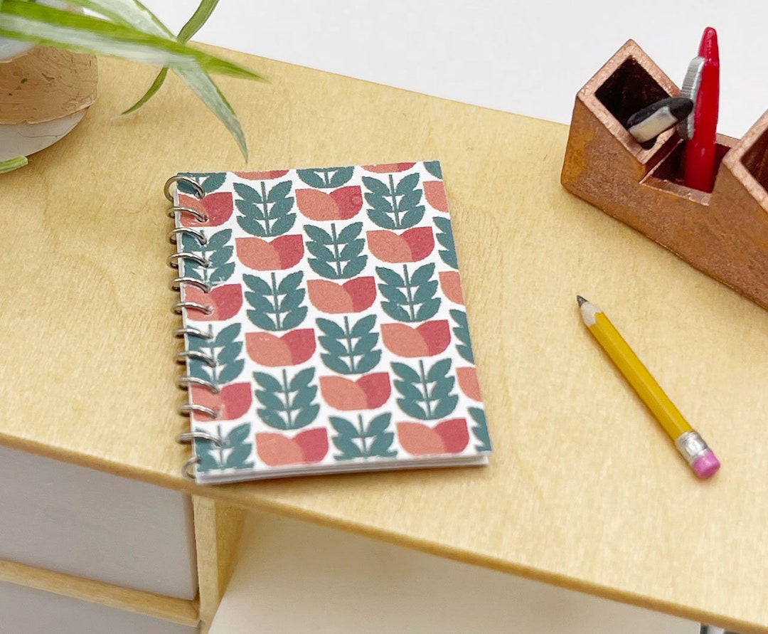 1968 Notebook Spiral Notebooks - Retro Floral Cover Designs - Etsy