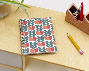 Spiral Notebooks - Retro Floral Cover Designs