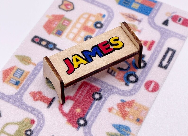 Custom Kids Name Puzzle Step Stool image 7