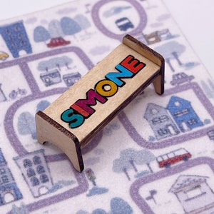 Custom Kids Name Puzzle Step Stool image 1