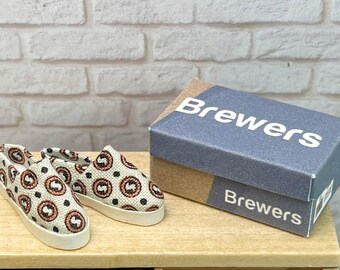 Zapatillas de lona en miniatura - Estampado de lunares moderno