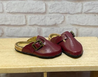 Zuecos miniatura - Merlot