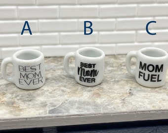 Miniature Mugs - Mom-ing!