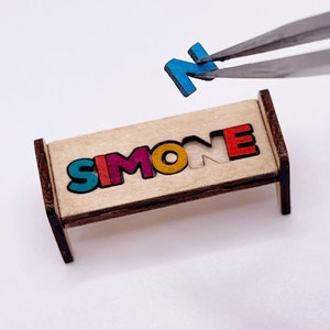 Custom Kids Name Puzzle Step Stool image 3