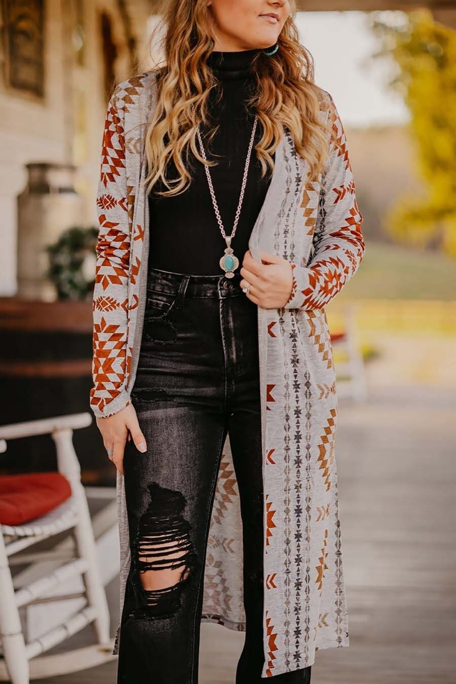Aztec Cardigan - Etsy