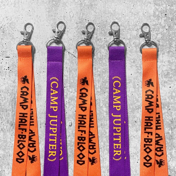 CAMP Half-Blood / CAMP JUPITER Lanyard